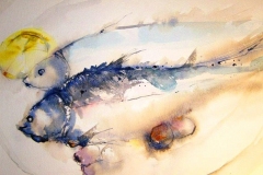 Watercolor by Pomothy László