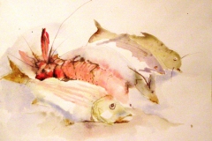 Watercolor by Pomothy László