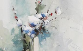 Watercolor by Pomothy László