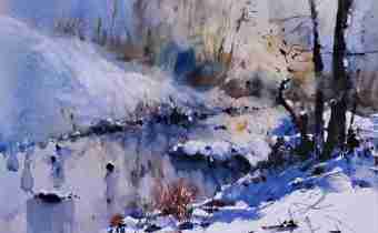 Watercolor by Pomothy László