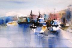 Watercolor by Pomothy László