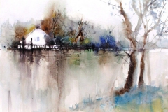 Watercolor by Pomothy László