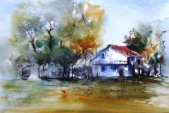 Watercolor by Pomothy László