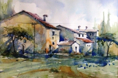 Watercolor by Pomothy László