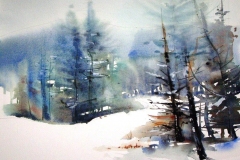 Watercolor by Pomothy László