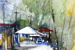 Watercolor by Pomothy László