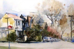 Watercolor by Pomothy László