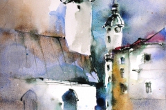 Watercolor by Pomothy László