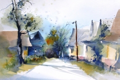 Watercolor by Pomothy László